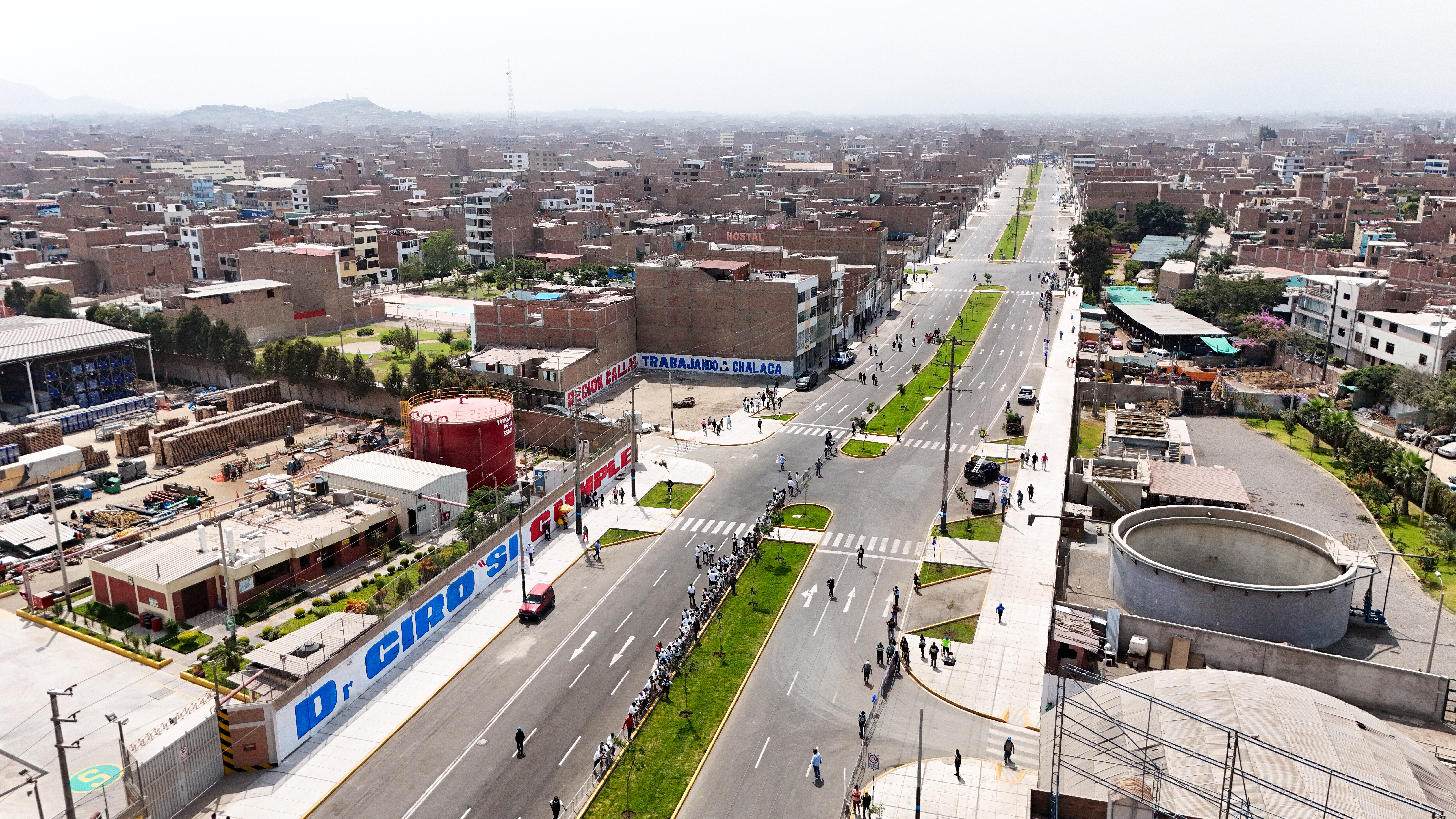 Se inauguró la Av. Carlos Izaguirre remodelada con casi S/ 11 millones transferidos por el Gore Callao