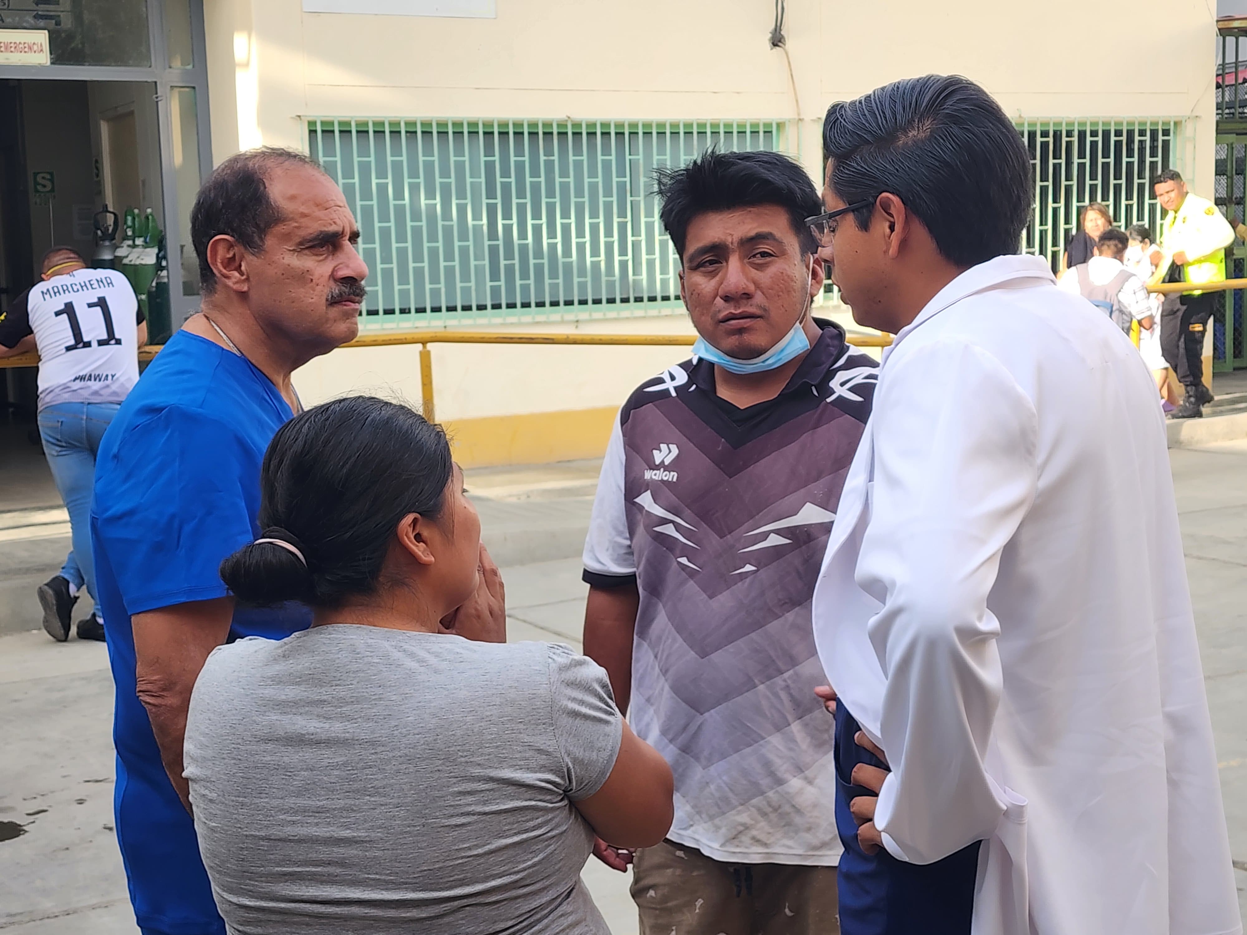 Hospital Santa Rosa logra traslado de niño con graves quemaduras hasta el Instituto Nacional de Salud de El Niño en Lima