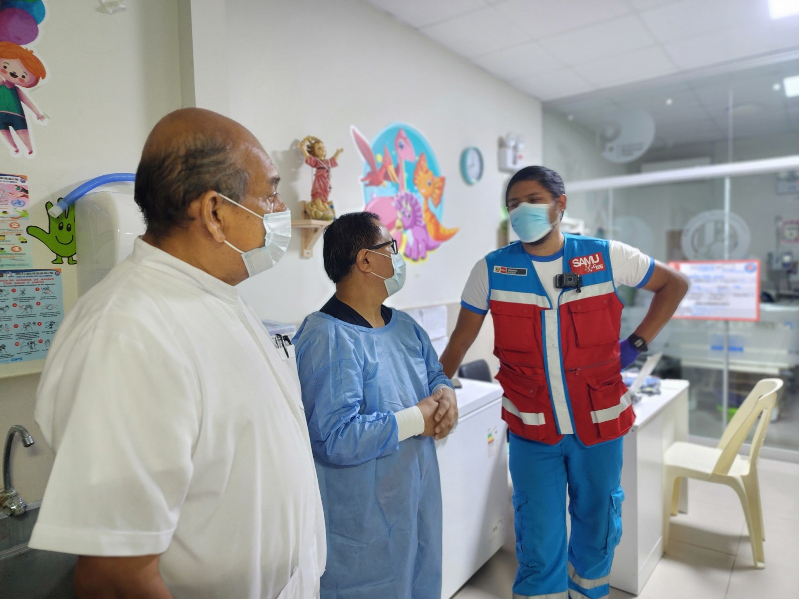 Hospital Santa Rosa logra traslado de niño con graves quemaduras hasta el Instituto Nacional de Salud de El Niño en Lima