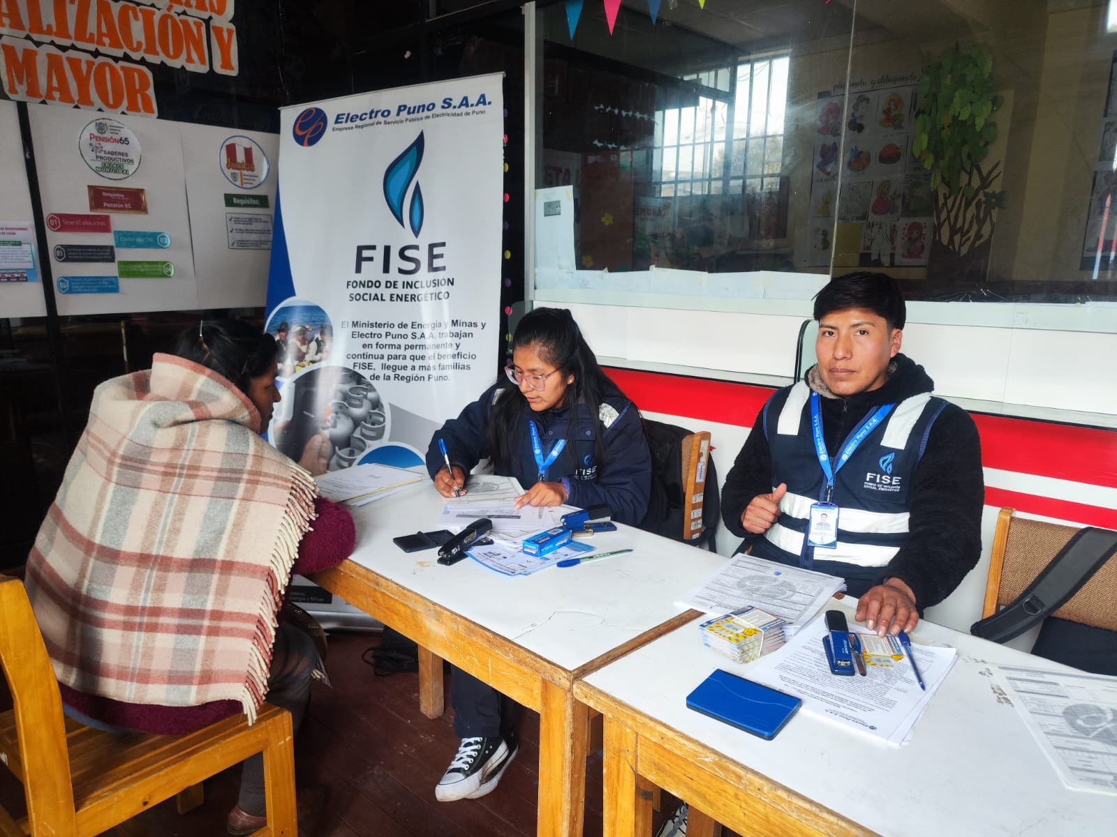 Jornada de difusión y empadronamiento del programa FISE en Ajoyani 01/03/2025