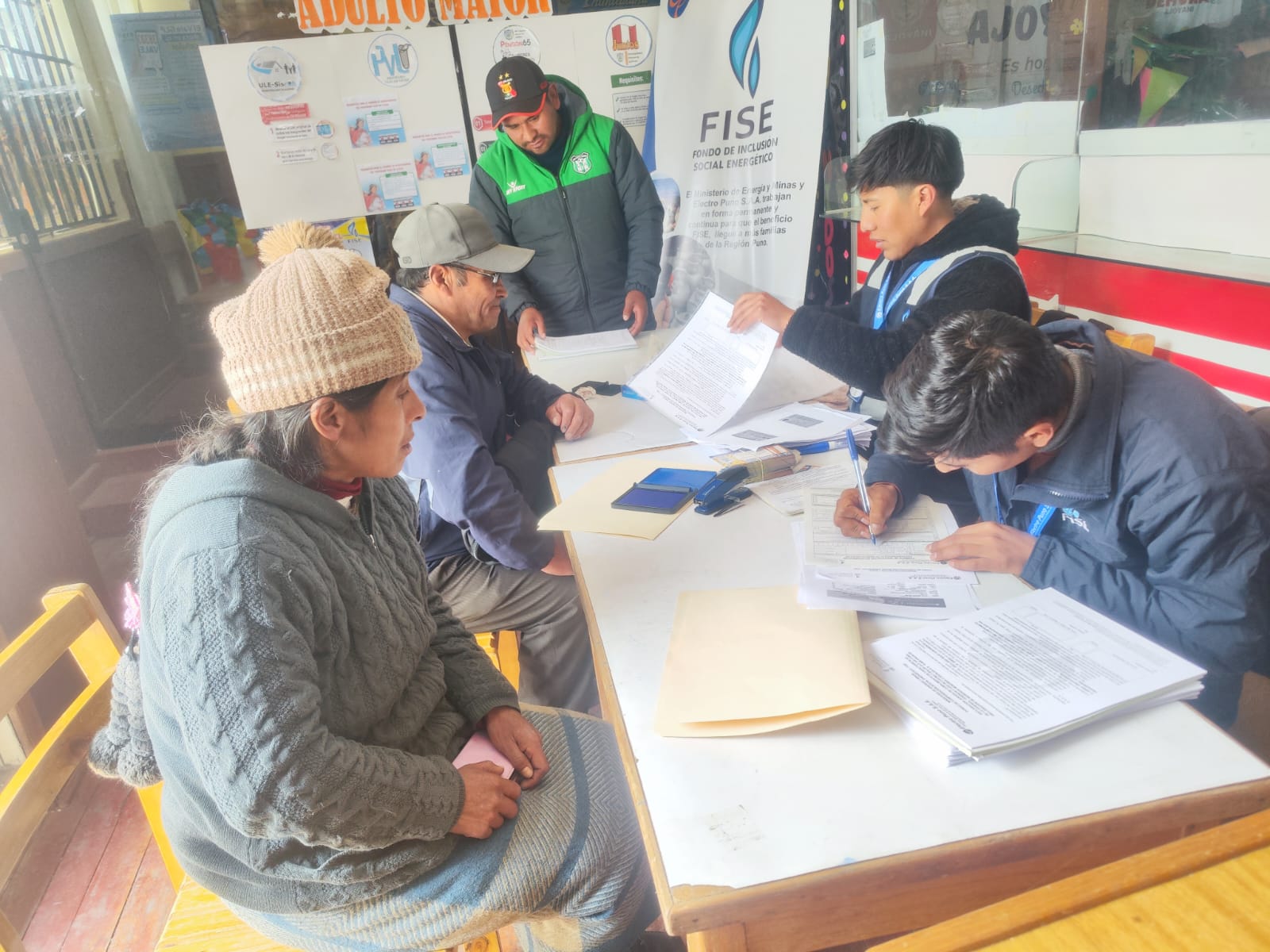 Jornada de difusión y empadronamiento del programa FISE en Ajoyani 01/03/2025