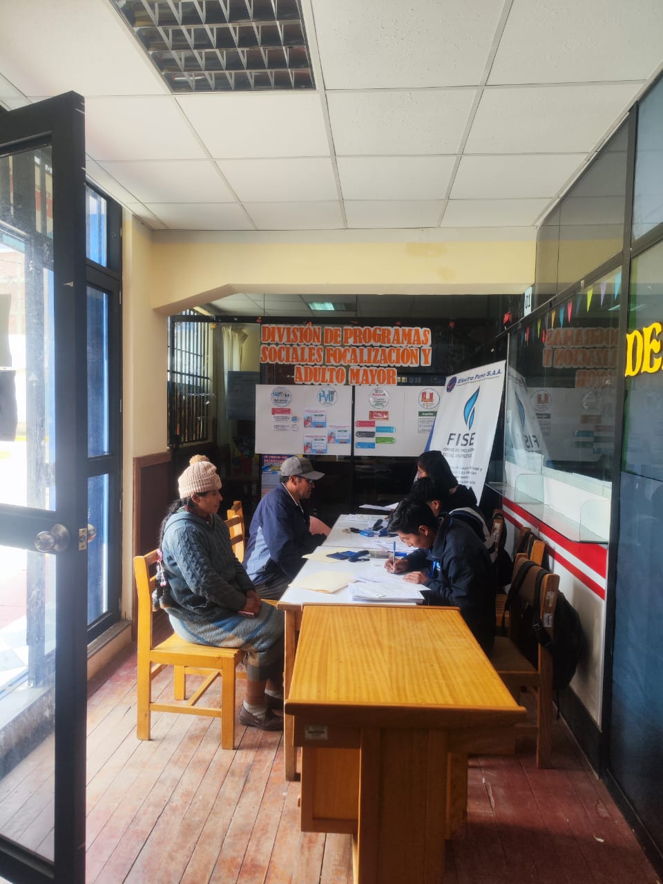 Jornada de difusión y empadronamiento del programa FISE en Ajoyani 01/03/2025