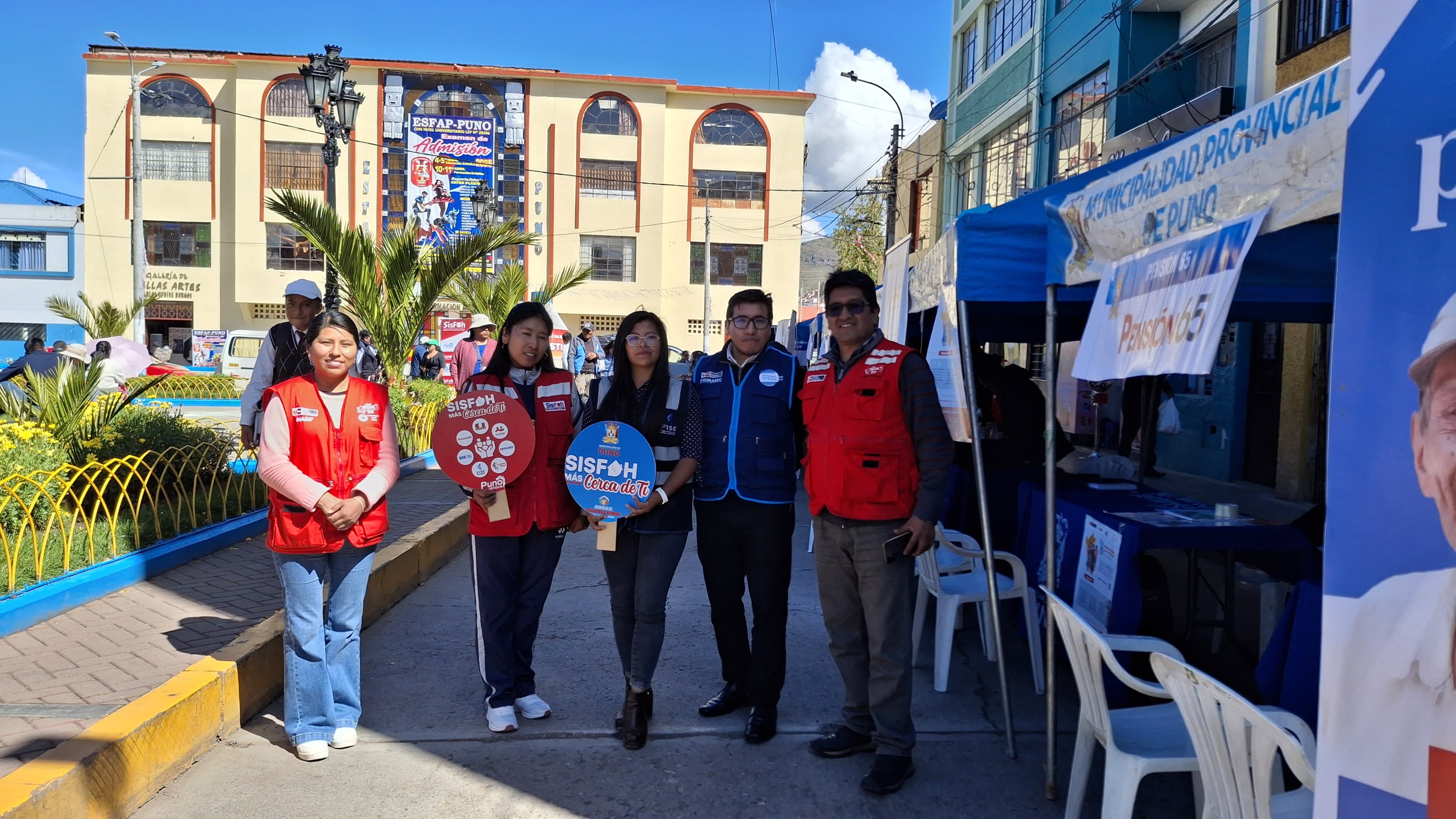 Participación del programa FISE en la campaña “SISFOH Más Cerca De Ti” – Puno - 28/03/2025