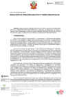 Vista preliminar de documento RESOLUCIÓN DE DIRECCIÓN EJECUTIVA N° I000045-2025-MTC-24-DE