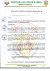 Vista preliminar de documento RESOLUCION DE GERENCIA MUNICIPAL N° 085-2025-MDH/GM