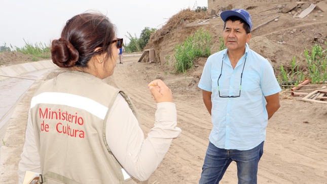 Ministerio de Cultura visita sitios arqueológicos tras denuncia por afectación del patrimonio