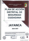 Vista preliminar de documento plan de acción distrital de seguridad ciudadana 2024 - 2027