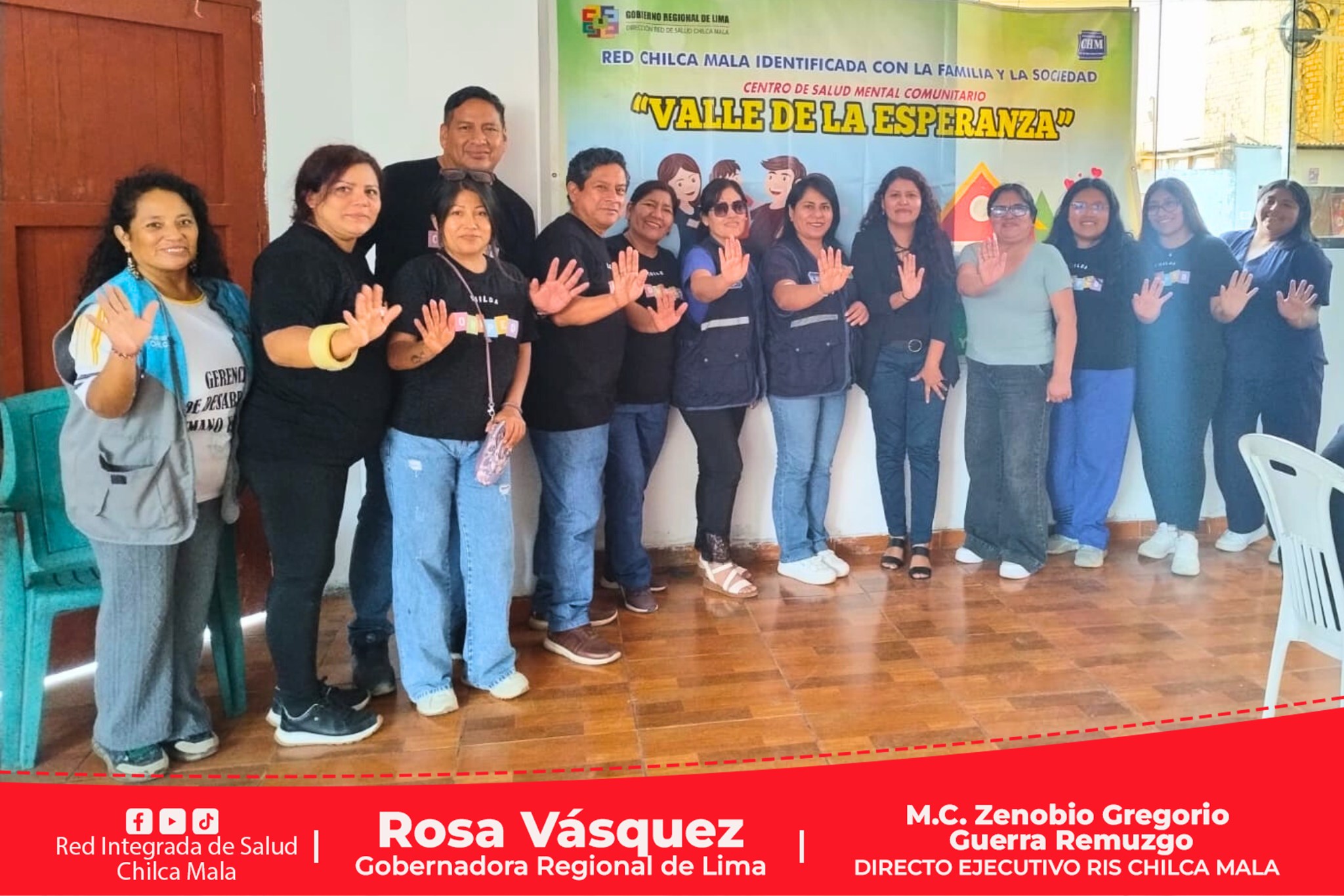 Centro de Salud Mental Comunitario "Valle de la Esperanza" conmemora el Día Mundial del Autismo en Chilca