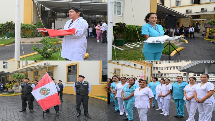 izamiento lunes 7 de abril de 2025