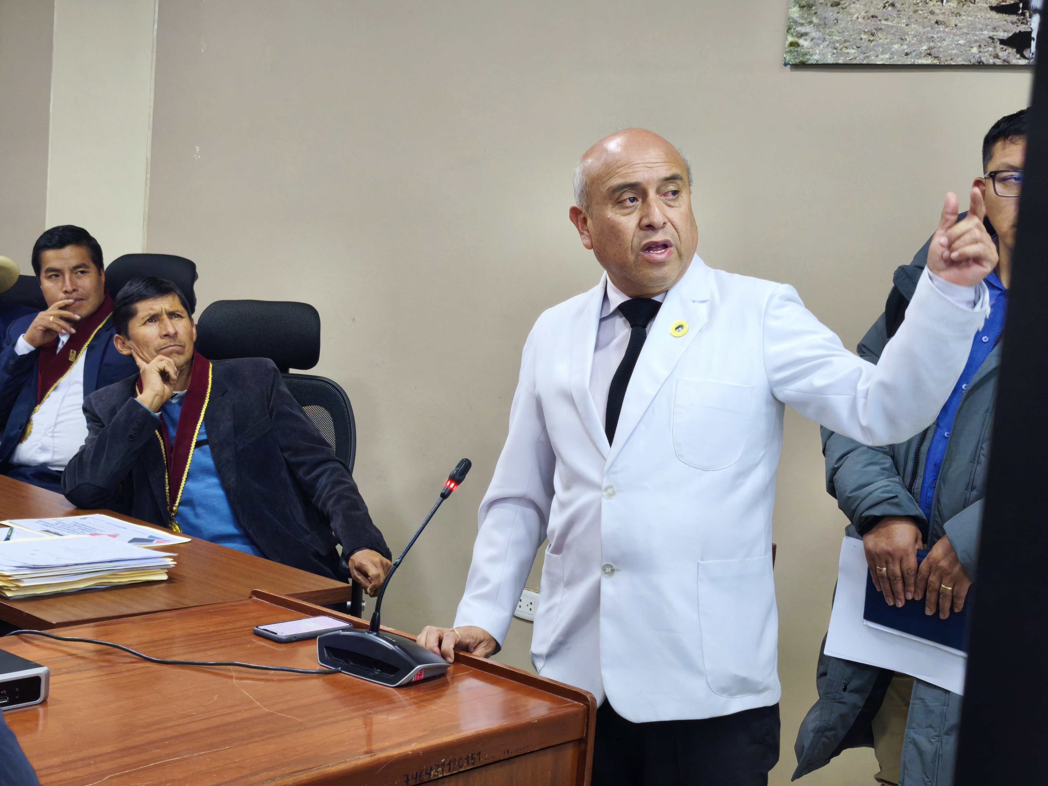 Exposición director DIRESA