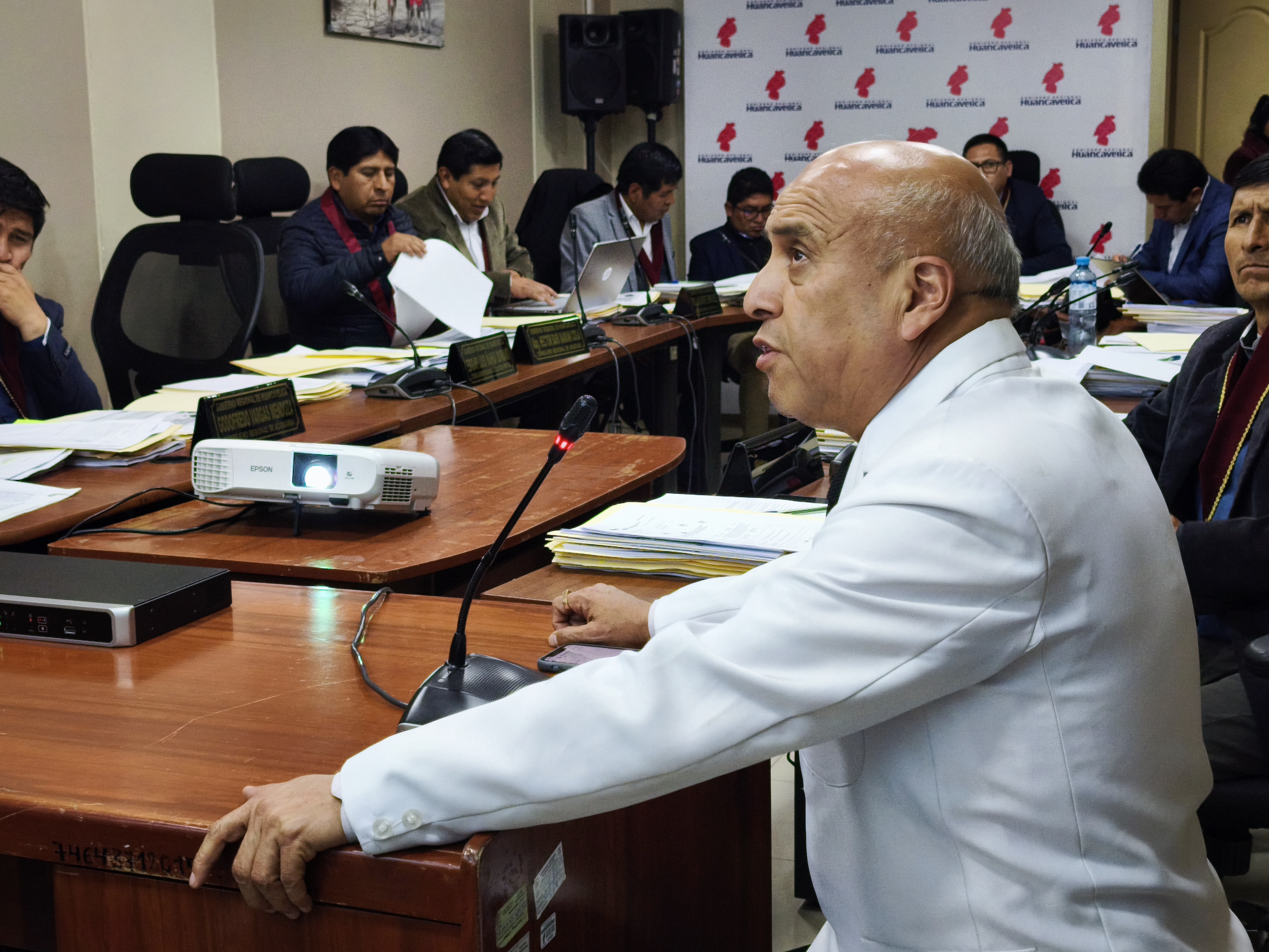 Exposición en Consejo Regional