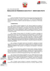 Vista preliminar de documento Resolución de Presidencia Ejecutiva N.° 015-2025-OFIS-PE