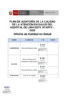 Vista preliminar de documento Plan de Auditoría de la Calidad de la Atención en Salud del HLE-V