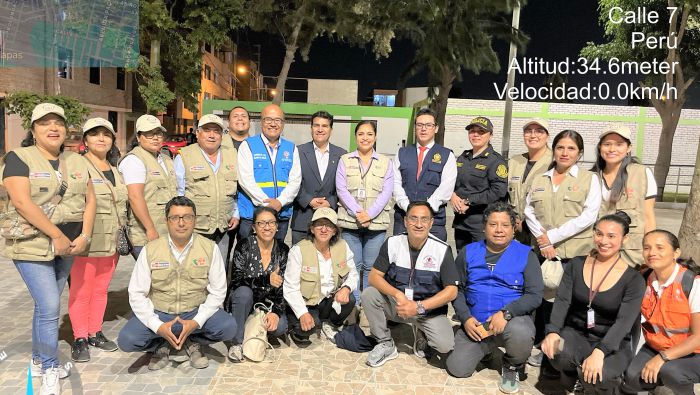 Gobierno Regional de Lambayeque y Autoridad Portuaria participaron en patrullaje integrado en el distrito de la Victoria