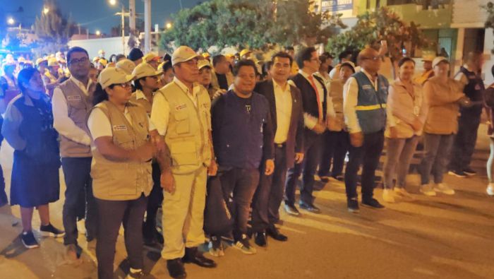 Gobierno Regional de Lambayeque y Autoridad Portuaria participaron en patrullaje integrado en el distrito de la Victoria