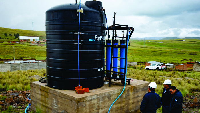 Culminan obras de habilitación temporal del servicio de agua potable en la urbanización Magisterial zona 04 del centro poblado de alto Puno