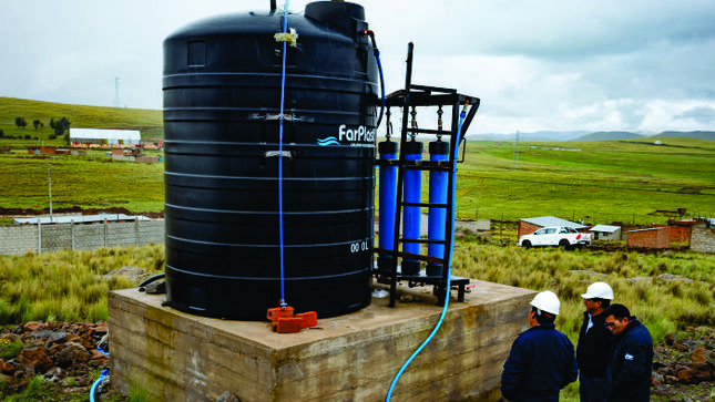 Culminan obras de habilitación temporal del servicio de agua potable en la urbanización Magisterial zona 04 del centro poblado de alto Puno