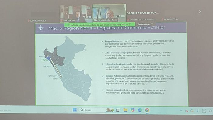 Empresa Privada presenta propuesta para la Actualización del Plan Maestro del Terminal Portuario de Lambayeque
