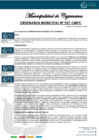 Vista preliminar de documento ORDENANZA MUNICIPAL N° 927-CMPC