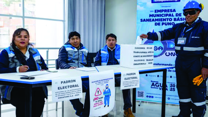 Emsapuno s.a. conforma comité de seguridad y salud en el trabajo