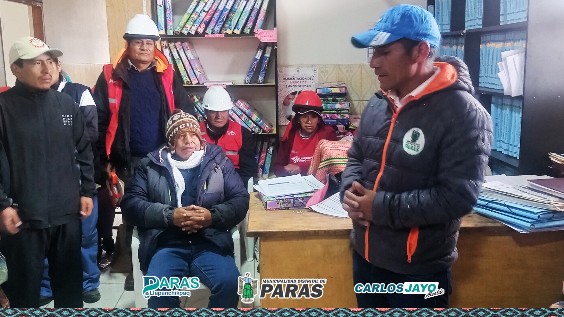 Inicio de limpieza y mantenimiento del puesto de salud de Licapa