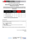 Vista preliminar de documento Evaluación Curricular