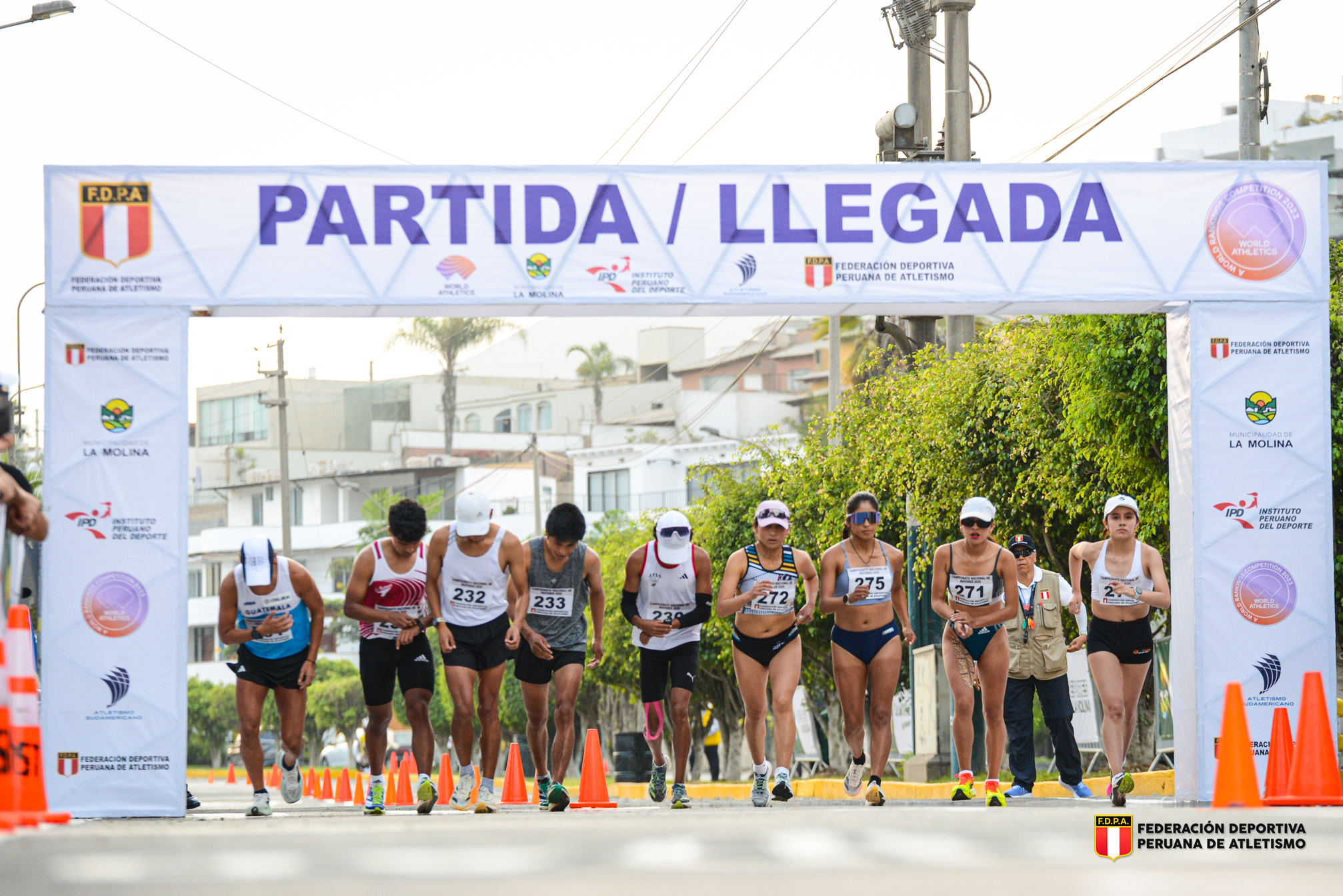 Deportista Evelyn Inga confirmó porqué es campeona nacional en Marcha Atlética