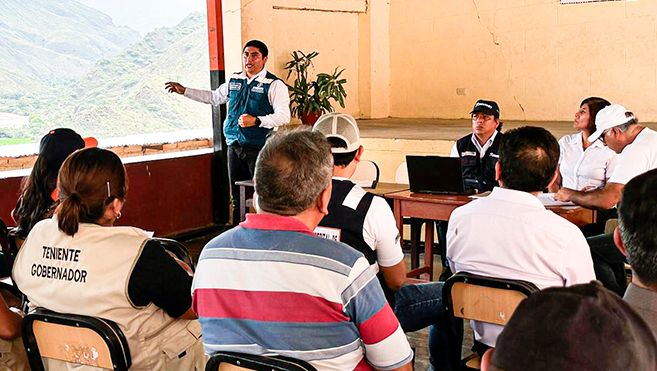 Con el propósito de implementar medidas efectivas que reduzcan el riesgo en las localidades de Llallán y Udima, en el departamento de Cajamarca, el Centro Nacional de Estimación, Prevención y Reducción del Riesgo de Desastres (CENEPRED) llevó a cabo una inspección de las zonas críticas.