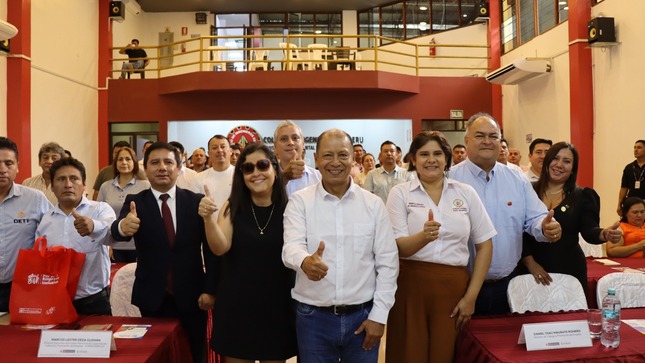 Se llevó a cabo el Encuentro Empresarial Macro Regional "Trabajando por el Capital Humano del Perú", realizado en la ciudad de Tarapoto.