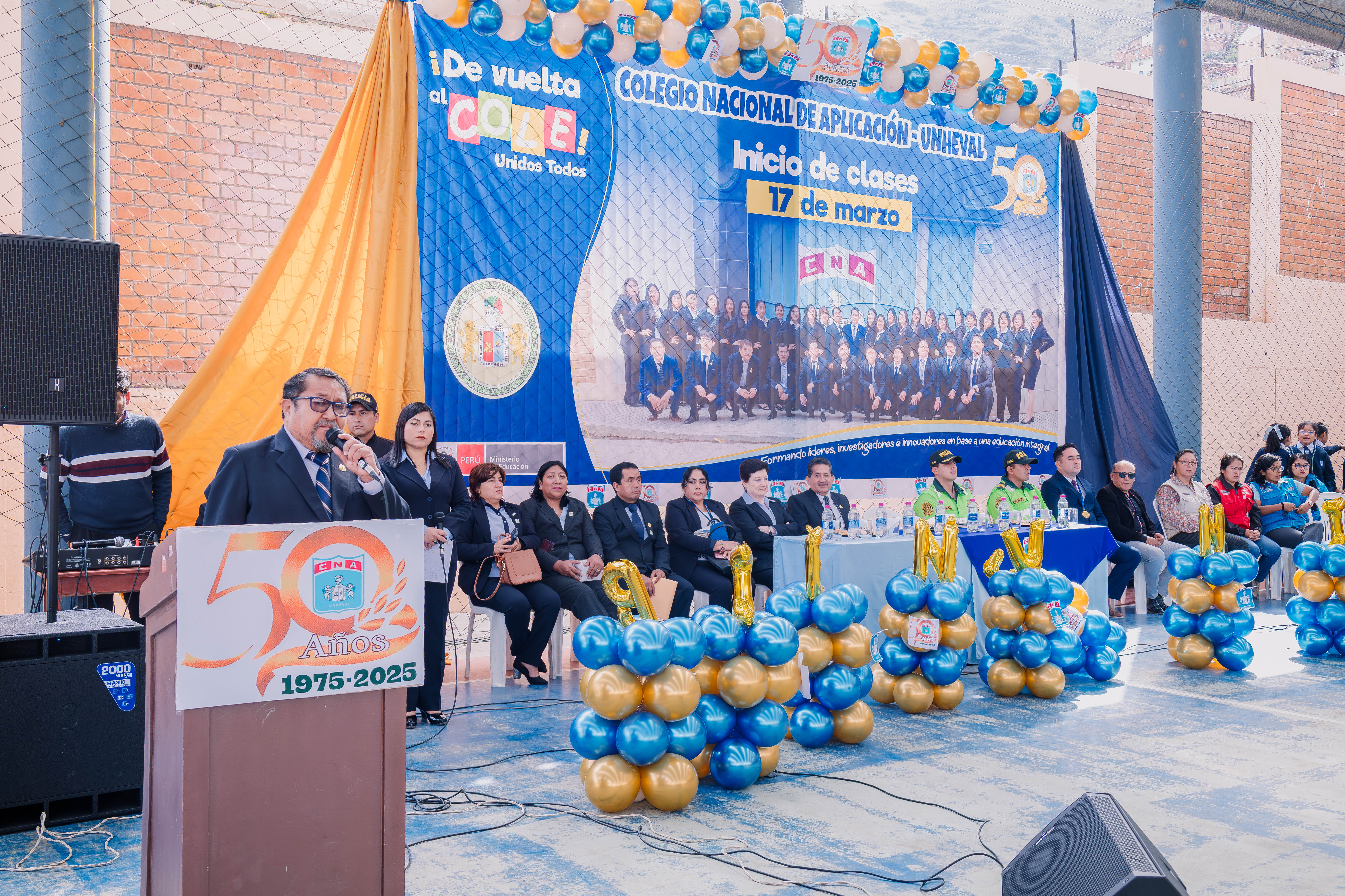 Decano de la Facultad de Educación, Dr. Amancio Rojas Cotrina