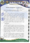 Vista preliminar de documento Aprobar la entrega de tubos de 6 pulgadas (6”) en calidad de donación por parte de la Municipalidad Distrital de Haquira a favor de Rómulo Arredondo Arredondo, el material solicitado es para canal de irrigación de sallac uran a chahuillca del Distrito de Haquira Provincia de Cotabamboas - Departamento de Apurímac.