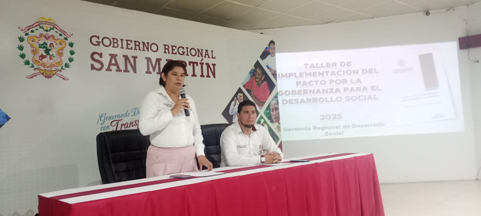 En el marco de acciones para fortalecer el Pacto de Gobernanza para el Desarrollo Social en la región, el Gobierno Regional de San Martín mediante la Gerencia Regional de Desarrollo Social, viene implementando esta iniciativa que busca fortalecer la gestión articulada entre el gobierno regional, las municipalidades provinciales y distritales, así como los programas sociales presentes en la región.