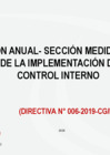 Vista preliminar de documento Plan de Acción Anual-Sección Medidas de Control-2025