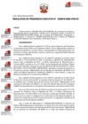 Vista preliminar de documento Resolución de Presidencia Ejecutiva N.° 016-2025-OFIS-PE