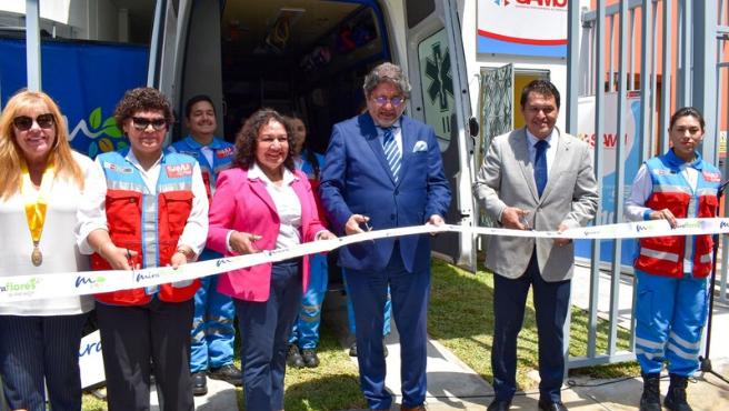 Minsa inaugura nueva base SAMU en Miraflores y lanza proyecto piloto “Primer distrito cardioseguro del Perú"