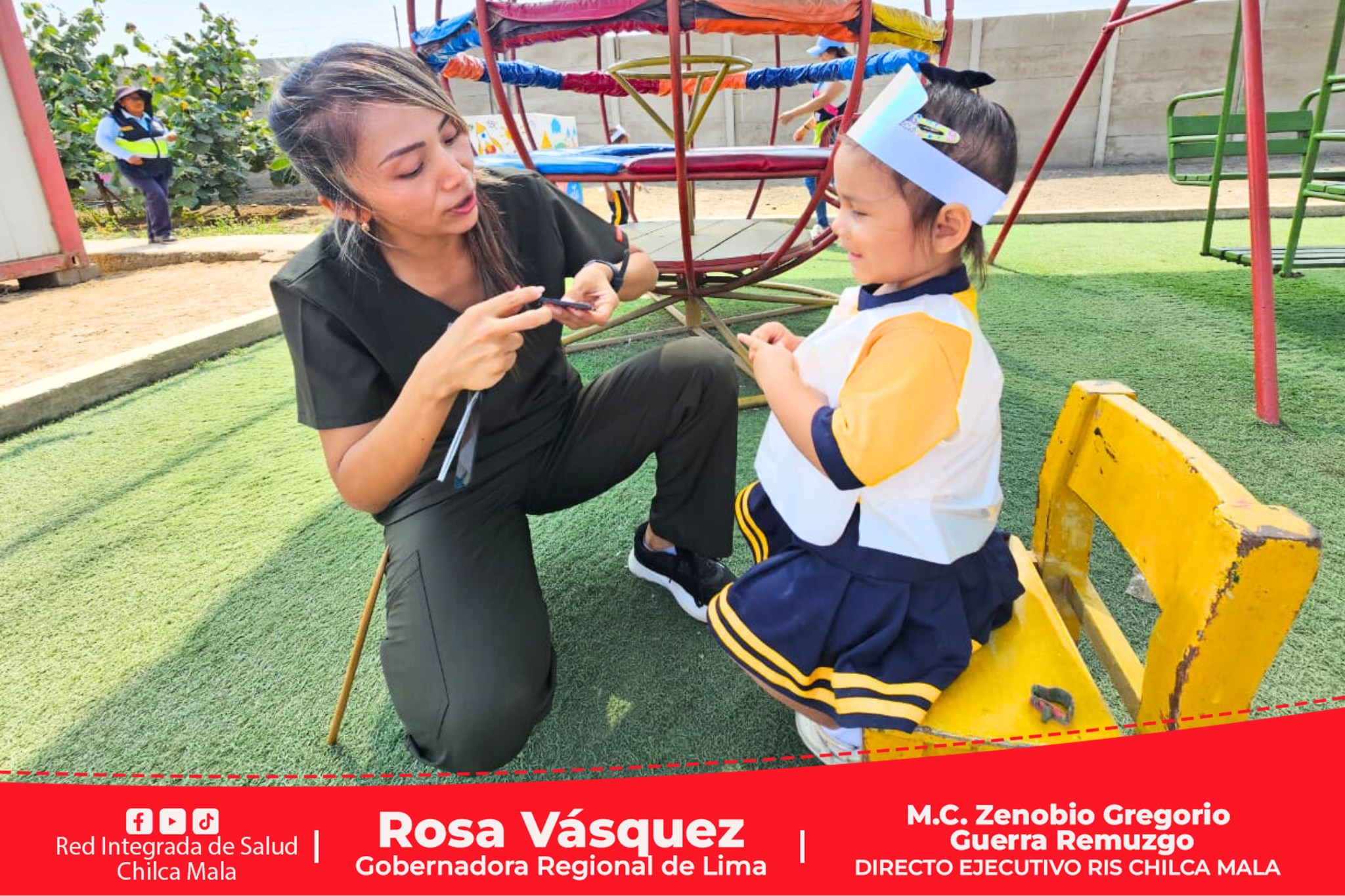 RIS Chilca Mala: Campaña de Promoción de la Salud Escolar por el Día Mundial de la Salud
