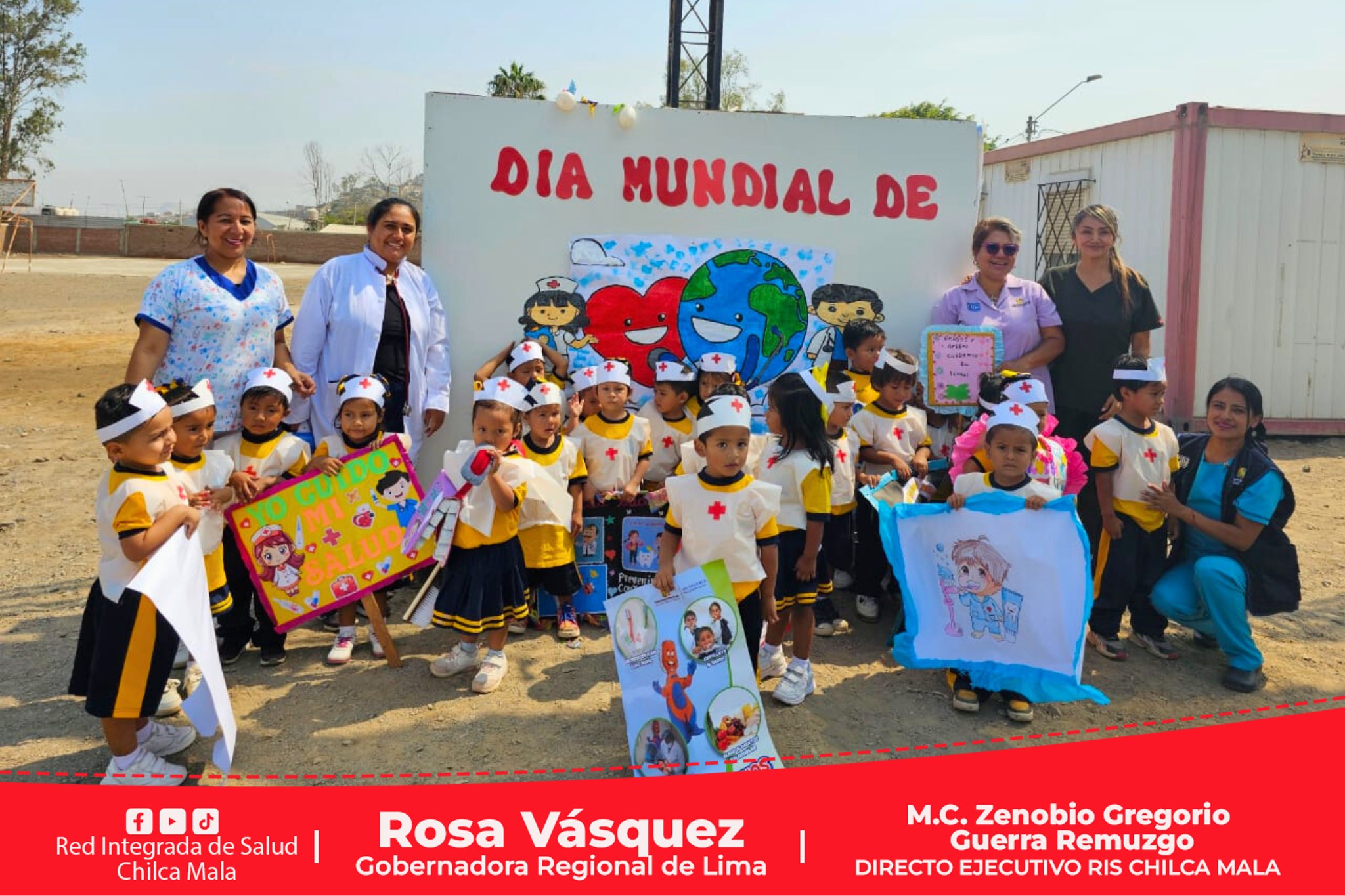RIS Chilca Mala: Campaña de Promoción de la Salud Escolar por el Día Mundial de la Salud