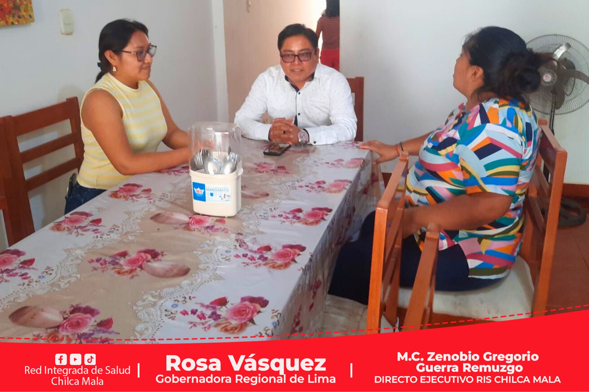Director Ejecutivo de la RIS Chilca Mala supervisa funcionamiento de los servicios del Hogar Protegido "Esperanza de Vida".