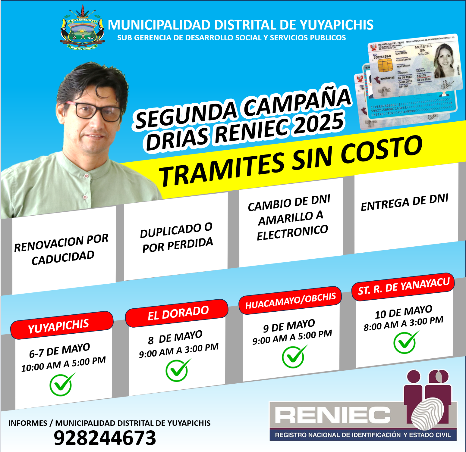 tranites de dni 