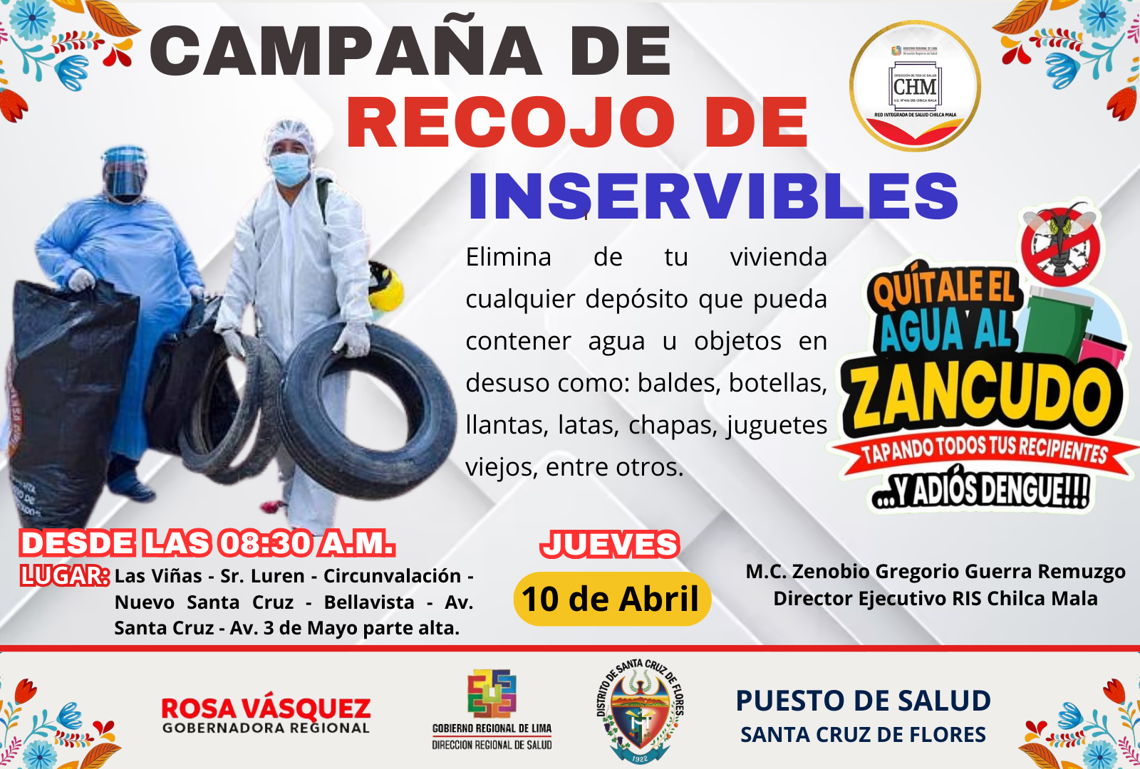 Campaña de Recojo de Inservibles en la RIS Chilca Mala