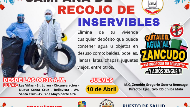 Campaña de Recojo de Inservibles en la RIS Chilca Mala
