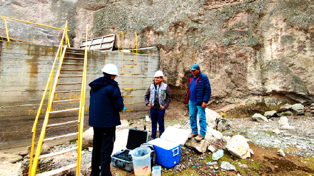 Especialistas del PEIMS - Autodema realizan constantes monitoreos en las represas.