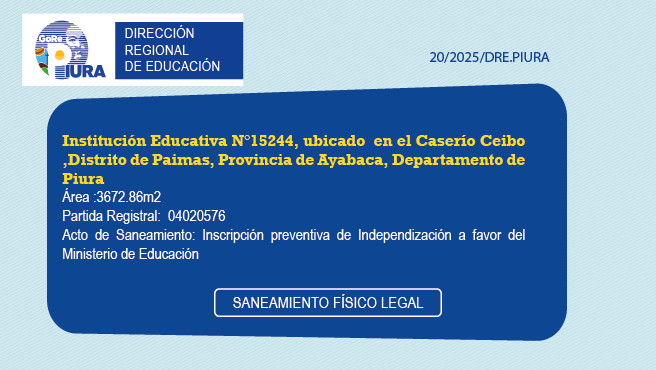 Saneamiento Físico Legal