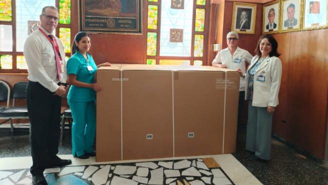 Minsa: Hospital San Bartolomé recibe donación de equipos para fortalecer docencia de estudiantes de ciencias de la salud