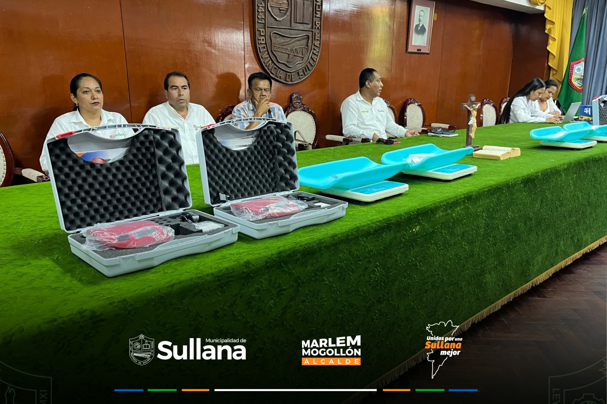 Municipalidad de Sullana dona 8 equipos médicos para atención infantil temprana