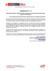 Vista preliminar de documento Comunicado n.° 16 - Suspensión del consumo de conservas de pescado, pollo y pavita a nivel nacional - 8.4.2025