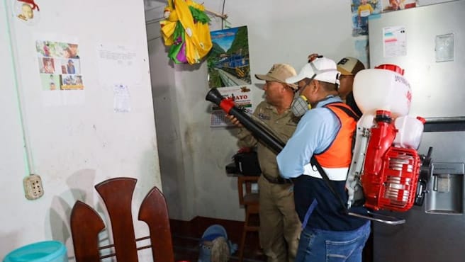 Dengue: movilizan 250 brigadistas para intervenir 65 000 viviendas de 22 sectores de Loreto