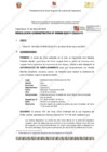 Vista preliminar de documento Resolución Administrativa