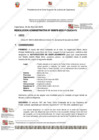 Vista preliminar de documento Resolución Administrativa