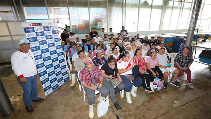 Villa María del Triunfo: Sanipes fortalece capacidades de más de 200 comercializadores de productos hidrobiológico